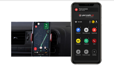 Yanosik na Android Auto - jak uruchomić